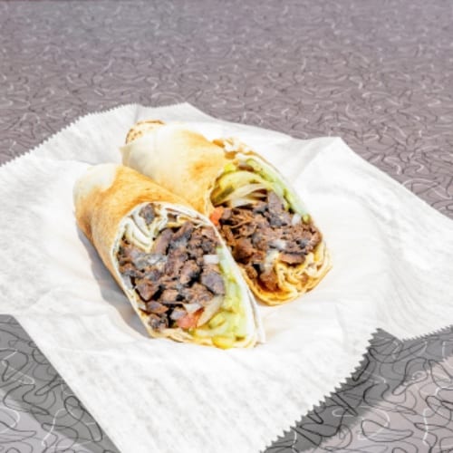 Beef Shawarma Sandwich.