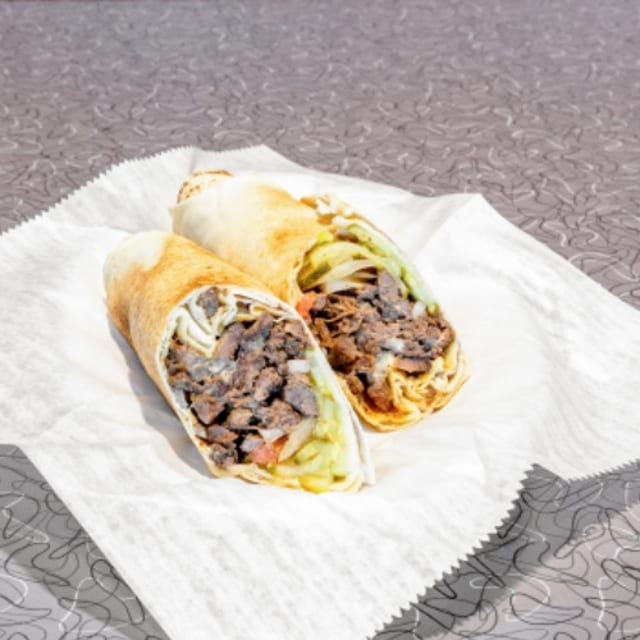 Beef Shawarma Sandwich.