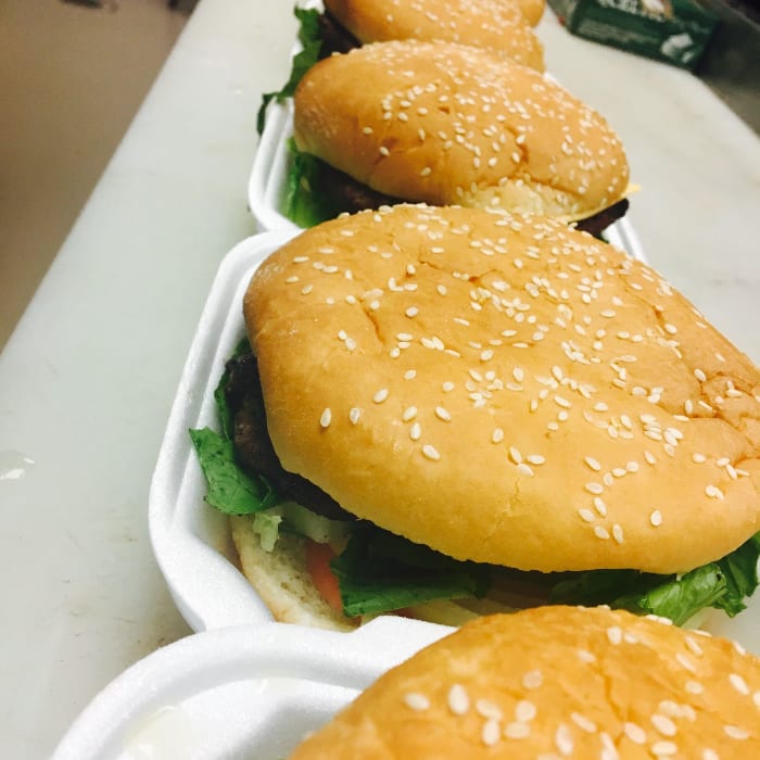 Chicken Burger.